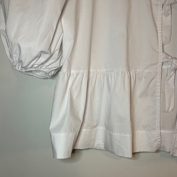 RENEE C. | White Puff Sleeve Blouse - Picture 5 of 11